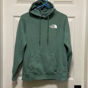 The North Face Women's Box NSE Pullover Hoodie - Sage Green - Size Medium